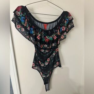 Chelsea & Violet Floral Bodysuit